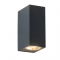 ^GU10 WALL LUMINAIRE 230V AC DARK GREY IP65 MAX.2X35W LG2204GU10G