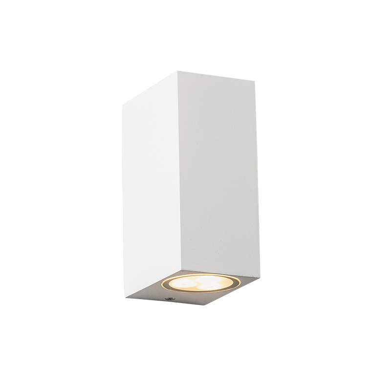 ^GU10 WALL LUMINAIRE 230V AC MATT WHITE IP65 MAX.2X35W LG2204GU10W ^GU10 WALL LUMINAIRE 230V AC MATT WHITE IP65 MAX.2X35W LG2204GU10W