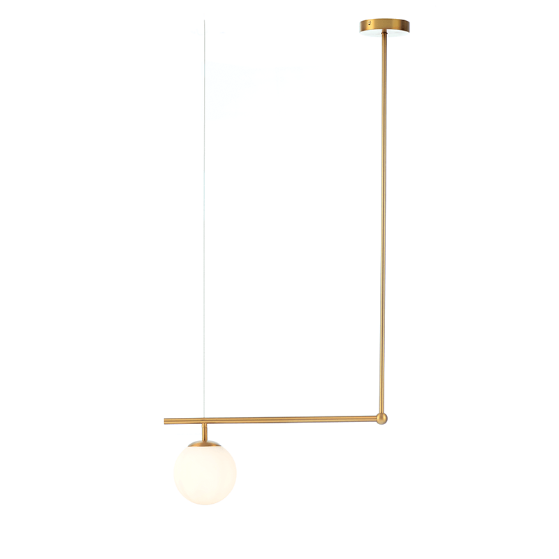 ^PENDANT LUMINAIRE 1ΧΕ27 METAL+OPAL GLASS 56X15XH115CM THETIS V360501P ^PENDANT LUMINAIRE 1ΧΕ27 METAL+OPAL GLASS 56X15XH115CM THETIS V360501P