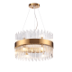 ^PENDANT 12XG9 CRYSTAL + BRASS METALLIC D50XH110CM DYNASTY EG18412P50AB ^PENDANT 12XG9 CRYSTAL + BRASS METALLIC D50XH110CM DYNASTY EG18412P50AB