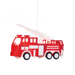 KIDS PENDANT 2XE27 FIRE TRUCK 43Χ14ΧΗ80CM HEROES MD160232A KIDS PENDANT 2XE27 FIRE TRUCK 43Χ14ΧΗ80CM HEROES MD160232A