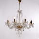 ^PENDANT 8XE14 CLEAR CRYSTAL + GOLD METALΦ73×Η160CM LILIUM BLK80048PCG ^PENDANT 8XE14 CLEAR CRYSTAL + GOLD METALΦ73×Η160CM LILIUM BLK80048PCG