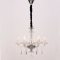 ^PENDANT 6XE14 CLEAR CRYSTAL + CHROME METAL Φ53×H173CM LOMPELIA BLK80386PCC