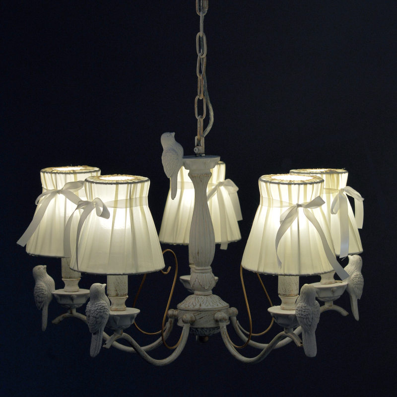 ^PENDANT 5ΧΕ14 METAL METAL WHITE-GOLD+WHITE SHADE Φ58ΧΗ84CM EKAVI EG166085PW ^PENDANT 5ΧΕ14 METAL METAL WHITE-GOLD+WHITE SHADE Φ58ΧΗ84CM EKAVI EG166085PW