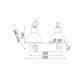 ^WALL LUMINAIR 2ΧΕ27 METAL RUST BRACET 39Χ30Χ36CM THALASSA EG168872WR