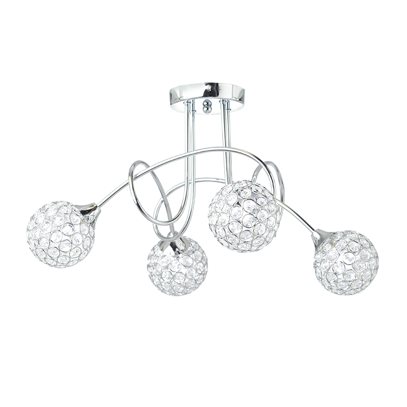CEILING 4XG9 BALLS CRYSTAL SKYLAR AD20120084 CEILING 4XG9 BALLS CRYSTAL SKYLAR AD20120084