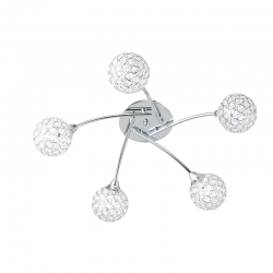 CEILING 5XG9 BALLS CRYSTAL SKYLAR AD2012005C CEILING 5XG9 BALLS CRYSTAL SKYLAR AD2012005C