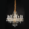 ^PENDANT 86XE14 CLEAR CRYSTAL + GOLD METAL Φ57×Η162CM GLADIOLO BLK80418PCG