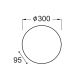 CEILING LAMP D40 WHITE GLASS ALBATRE XD01400W CEILING LAMP D40 WHITE GLASS ALBATRE XD01400W