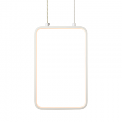 ^PENDANT LUMINAIRE LED 11W 3000K 1044LM WHITE METAL 18X11XH136CM SYMETRIA V30LEDP18WH ^PENDANT LUMINAIRE LED 11W 3000K 1044LM WHITE METAL 18X11XH136CM SYMETRIA V30LEDP18WH