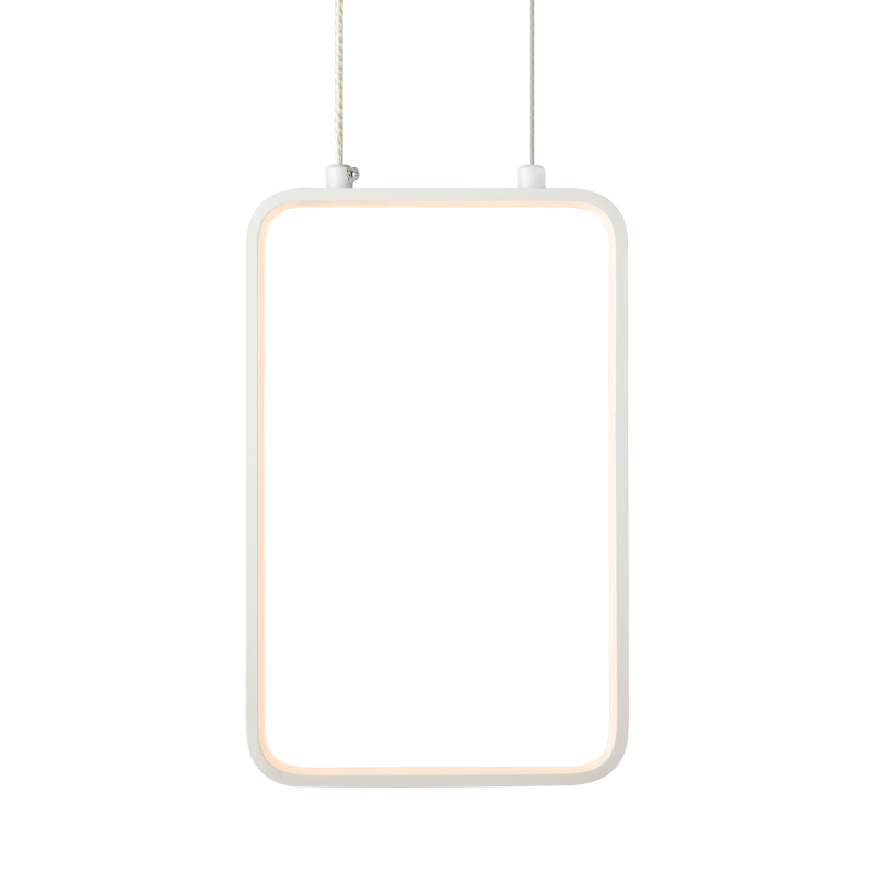 ^PENDANT LUMINAIRE LED 11W 3000K 1044LM WHITE METAL 18X11XH136CM SYMETRIA V30LEDP18WH ^PENDANT LUMINAIRE LED 11W 3000K 1044LM WHITE METAL 18X11XH136CM SYMETRIA V30LEDP18WH