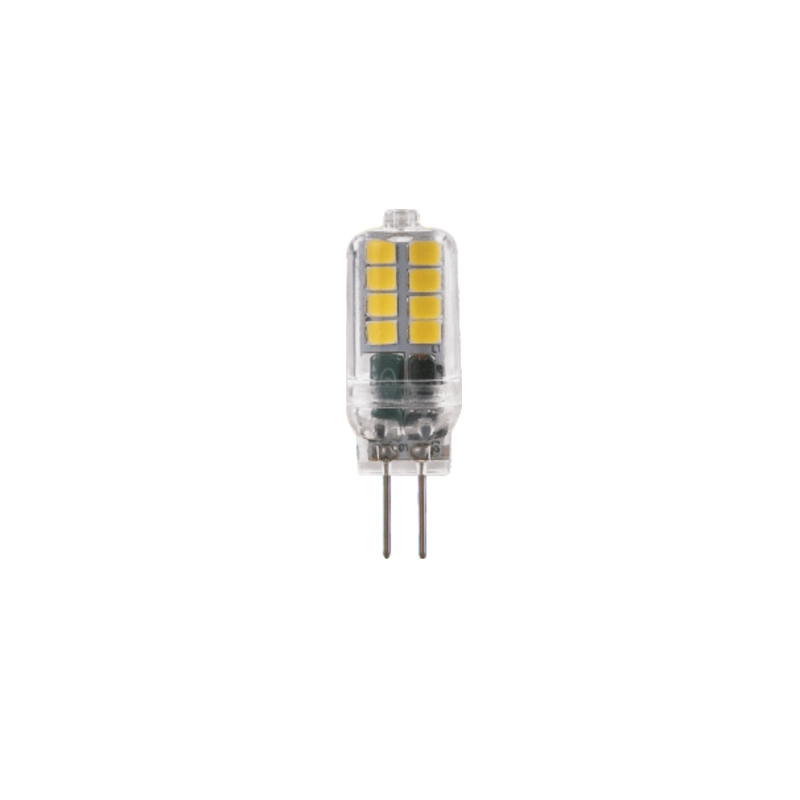 LED SMD G4 PLASTIC 2W 4.000K 190Lm 360° 12V AC/DC Ra80 30.000Hrs CLEAR G428352NWC