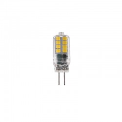 LED SMD G4 PLASTIC 2W 3.000K 180Lm 360° 12V AC/DC Ra80 30.000Hrs CLEAR G428352WWC