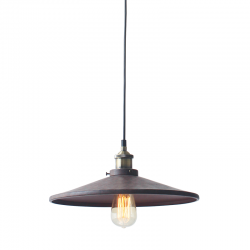 BELL RUST D36CM 1ΧE27 METAL HIPPOLYTE KS1288P361RT BELL RUST D36CM 1ΧE27 METAL HIPPOLYTE KS1288P361RT