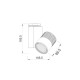 BLACK LED TRACK LIGHT 30W 3000K 2WIRES 36° 2200LM 230V Ra80 BIENAL3030B2 BLACK LED TRACK LIGHT 30W 3000K 2WIRES 36° 2200LM 230V Ra80 BIENAL3030B2