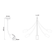 BLACK LED TRACK LIGHT 10W 3000K 2WIRES 24° 850LM 230V Ra80 OLIV1030B2 BLACK LED TRACK LIGHT 10W 3000K 2WIRES 24° 850LM 230V Ra80 OLIV1030B2