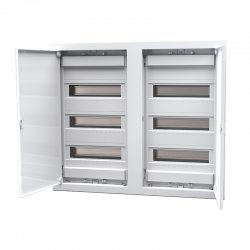 FLUSH MOUNTING ENCLOSURE 72 MODULES METAL DOOR 3 ROWS IP40 282U2X36ES FLUSH MOUNTING ENCLOSURE 72 MODULES METAL DOOR 3 ROWS IP40 282U2X36ES