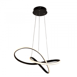 ^PENDANT LIGHTING LED 48W 3000K 2880LM BLACK ALUMINUM 48Χ44XΗ120CM GORDIUS HM92LEDP48BK ^PENDANT LIGHTING LED 48W 3000K 2880LM BLACK ALUMINUM 48Χ44XΗ120CM GORDIUS HM92LEDP48BK