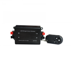 LED DIMMER 8A 96W/12V 192W/24V & RF REMOTE RF-T1 LED DIMMER 8A 96W/12V 192W/24V & RF REMOTE RF-T1