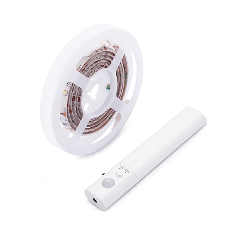 LED SMD STRIP KIT 1M IP65 4000K WITH SENSOR & BATTERY BOX(4xAAA) CLOSLIT