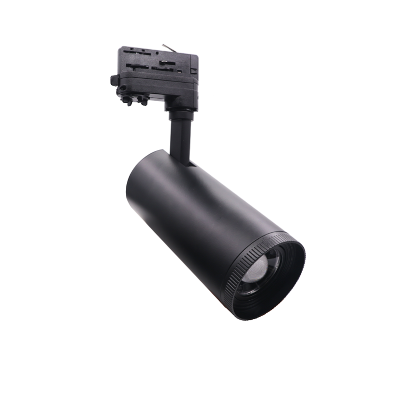 BLACK LED COB TRACK LUMINAIRE AIMY 10W 4000K 3-PH 15-55° 1260LM 230V Ra80 AIMY1040B4N BLACK LED COB TRACK LUMINAIRE AIMY 10W 4000K 3-PH 15-55° 1260LM 230V Ra80 AIMY1040B4N