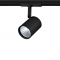 BLACK LED TRACK LIGHT 7W 3000K 2WIRES 24° 500LM 230V Ra80 ZUNO730B2