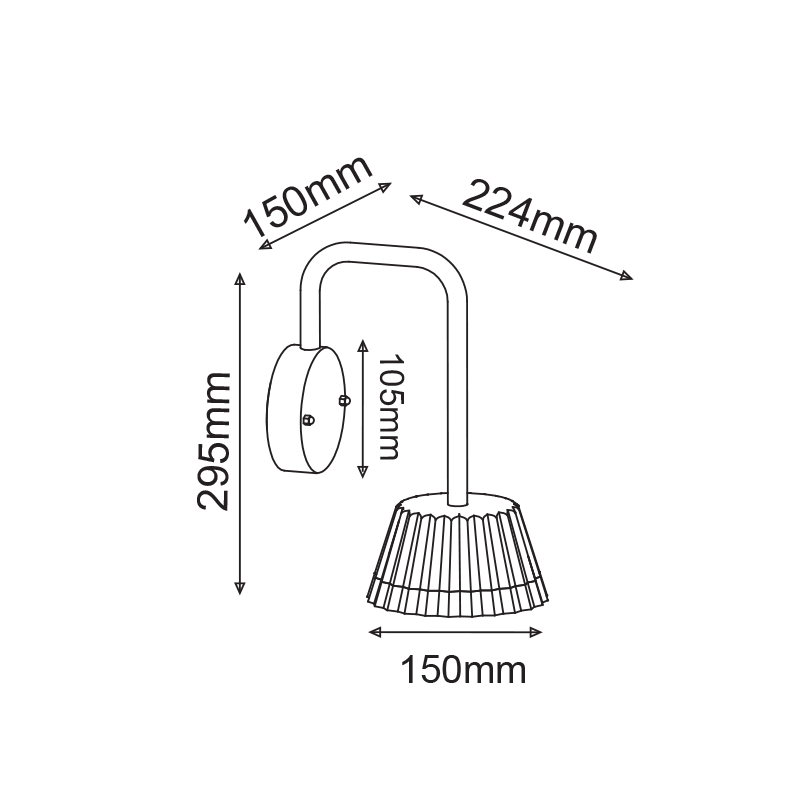 ^LED SMD WALL LUMINAIRE 10W 400LM 85° 230V AC 3.000K DARK GREY CRI80 IP54 30.000HRS LG2122G ^LED SMD WALL LUMINAIRE 10W 400LM 85° 230V AC 3.000K DARK GREY CRI80 IP54 30.000HRS LG2122G