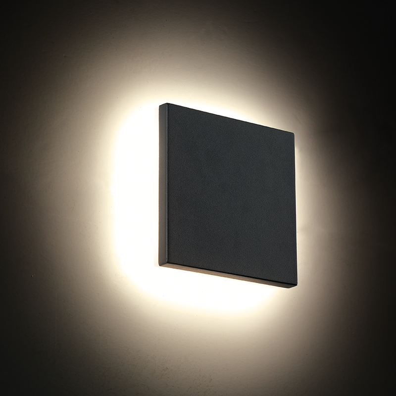 ^LED SMD WALL LUMINAIRE 8W 450LM 110° 230V AC 3.000K DARK GREY CRI80 IP54 30.000HRS LG2802G ^LED SMD WALL LUMINAIRE 8W 450LM 110° 230V AC 3.000K DARK GREY CRI80 IP54 30.000HRS LG2802G