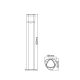 ^LED SMD POST LUMINAIRE 7W 410LM 340° 230V AC 3.000K DARK GREY CRI80 IP54 30.000HRS LG3702G-500 ^LED SMD POST LUMINAIRE 7W 410LM 340° 230V AC 3.000K DARK GREY CRI80 IP54 30.000HRS LG3702G-500