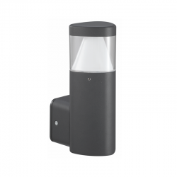 ^LED SMD WALL LUMINAIRE 7W 410LM 340° 230V AC 3.000K DARK GREY CRI80 IP54 30.000HRS LG3704G