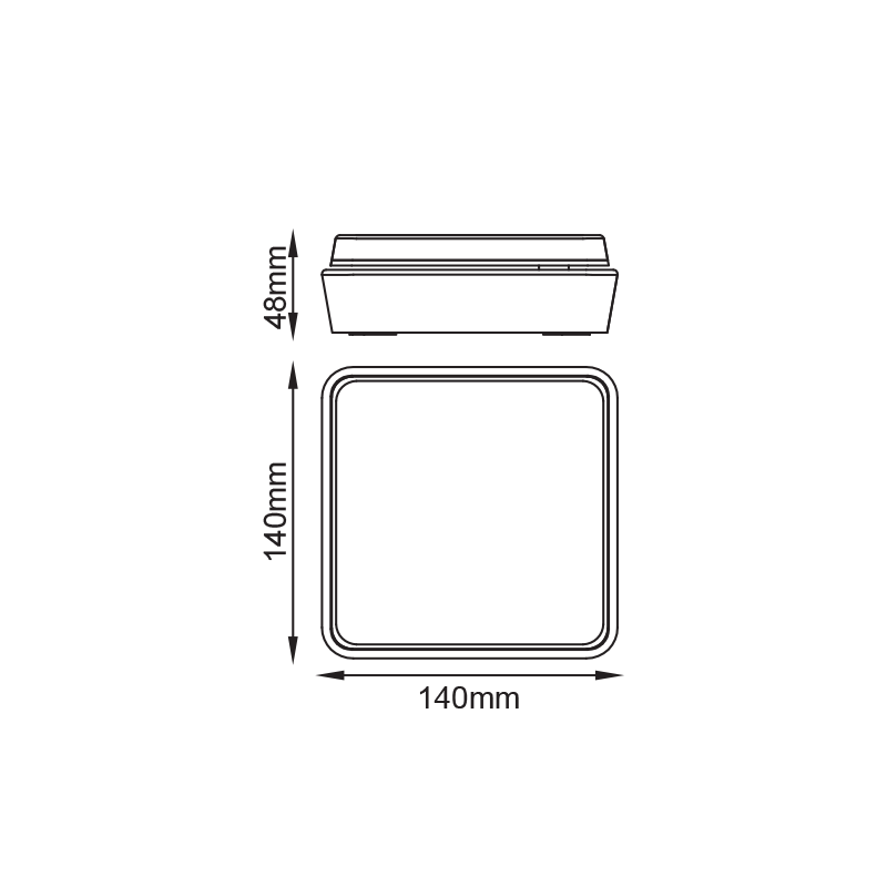 ^LED SMD WALL LUMINAIRE 12W 650LM 110° 230V AC 3.000K DARK GREY CRI80 IP54 30.000HRS LG5031 ^LED SMD WALL LUMINAIRE 12W 650LM 110° 230V AC 3.000K DARK GREY CRI80 IP54 30.000HRS LG5031