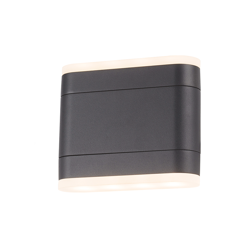 ^LED SMD WALL LUMINAIRE 9W 480LM 110° 230V AC 3.000K DARK GREY CRI80 IP54 30.000HRS LG5381 ^LED SMD WALL LUMINAIRE 9W 480LM 110° 230V AC 3.000K DARK GREY CRI80 IP54 30.000HRS LG5381