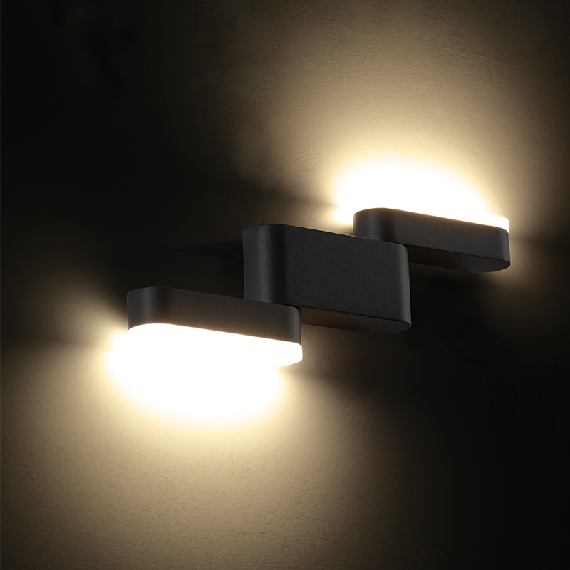 ^LED SMD WALL LUMINAIRE 9W 480LM 110° 230V AC 3.000K DARK GREY CRI80 IP54 30.000HRS LG5381 ^LED SMD WALL LUMINAIRE 9W 480LM 110° 230V AC 3.000K DARK GREY CRI80 IP54 30.000HRS LG5381