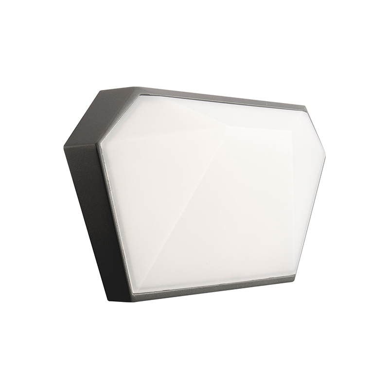^LED SMD WALL LUMINAIRE 10W 400LM 120° 230V AC 3.000K DARK GREY CRI80 IP65 30.000HRS LG8203G ^LED SMD WALL LUMINAIRE 10W 400LM 120° 230V AC 3.000K DARK GREY CRI80 IP65 30.000HRS LG8203G