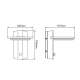 ^LED SMD WALL LUMINAIRE 13W 780LM 145° 230V AC 3.000K DARK GREY CRI80 IP65 30.000HRS LG8205G ^LED SMD WALL LUMINAIRE 13W 780LM 145° 230V AC 3.000K DARK GREY CRI80 IP65 30.000HRS LG8205G