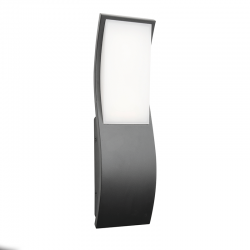^LED SMD WALL LUMINAIRE 7W 520LM 120° 230V AC 3.000K DARK GREY CRI80 IP65 30.000HRS LG9305G