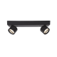 ^WALL MOUNTED LIGHTING LED 10W COB 80° 3000K 800LM BLACK ALUMINUM 32X7XH7,5CM PLUTO RA33LEDS32BK ^WALL MOUNTED LIGHTING LED 10W COB 80° 3000K 800LM BLACK ALUMINUM 32X7XH7,5CM PLUTO RA33LEDS32BK
