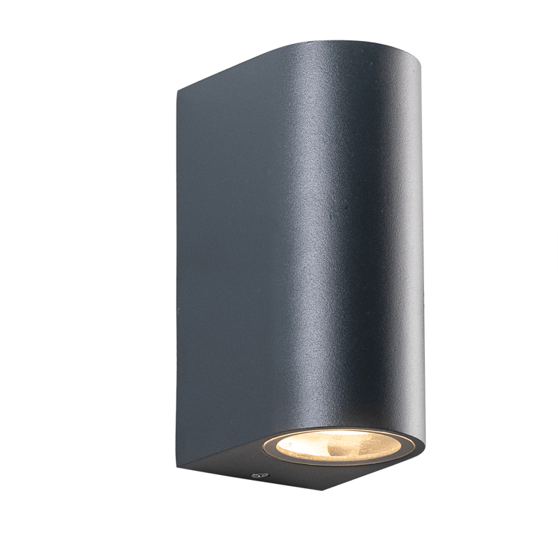 ^GU10 WALL LUMINAIRE 230V AC DARK GREY IP65 MAX.2X35W LG2202GU10G ^GU10 WALL LUMINAIRE 230V AC DARK GREY IP65 MAX.2X35W LG2202GU10G