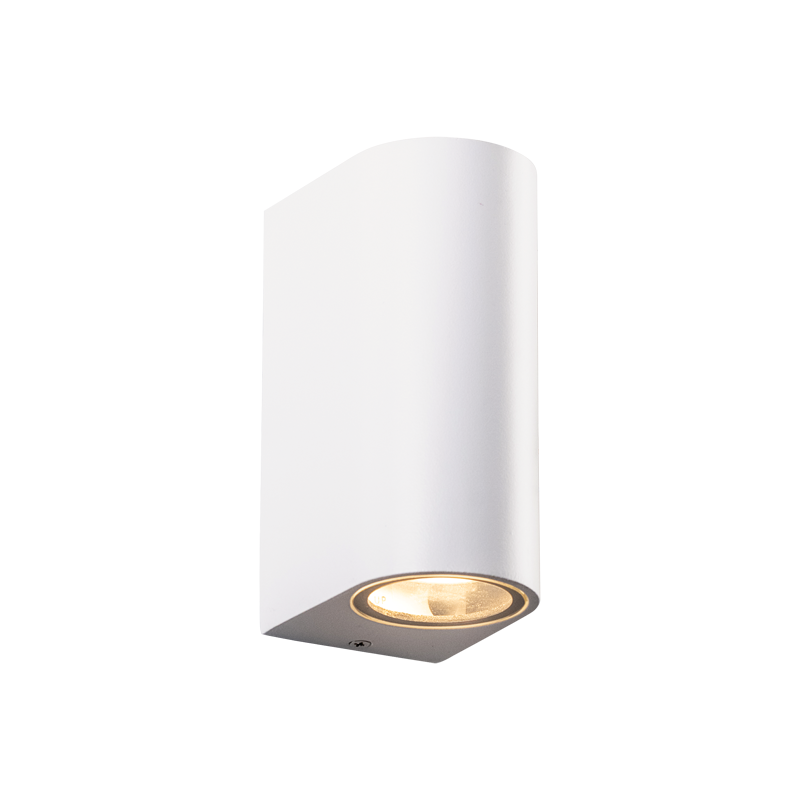 ^GU10 WALL LUMINAIRE 230V AC MATT WHITE IP65 MAX.2X35W LG2202GU10W ^GU10 WALL LUMINAIRE 230V AC MATT WHITE IP65 MAX.2X35W LG2202GU10W