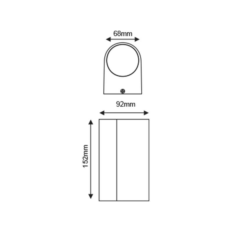 ^GU10 WALL LUMINAIRE 230V AC MATT WHITE IP65 MAX.2X35W LG2202GU10W ^GU10 WALL LUMINAIRE 230V AC MATT WHITE IP65 MAX.2X35W LG2202GU10W