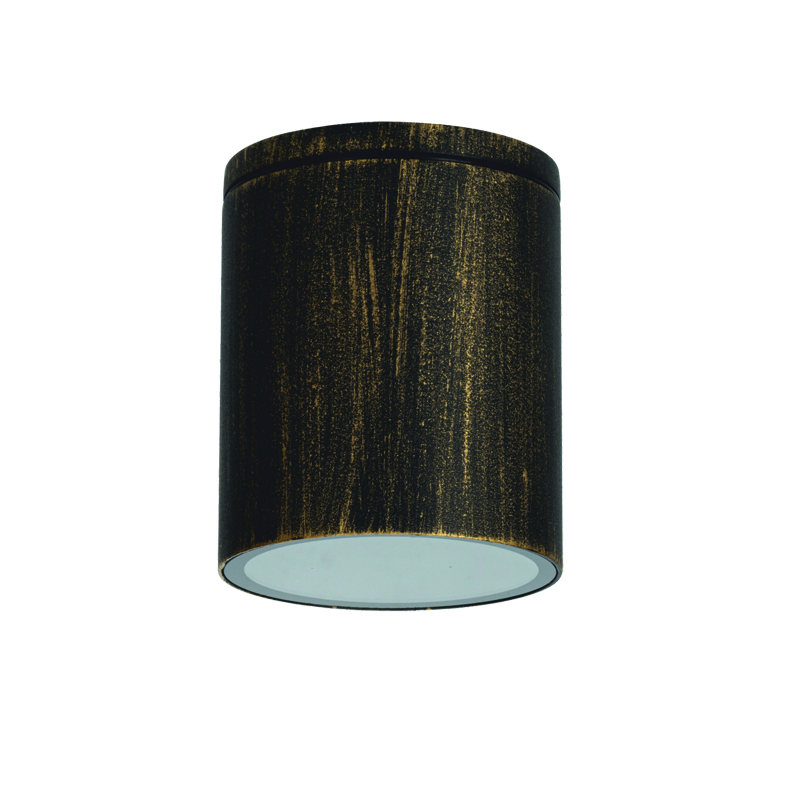 ^GU10 ROUND CEILING LUMINAIRE 230V AC GOLDEN BLACK IP65 GU10 MAX.35W LG2301GU10GB ^GU10 ROUND CEILING LUMINAIRE 230V AC GOLDEN BLACK IP65 GU10 MAX.35W LG2301GU10GB