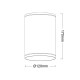 ^E27 PAR30 ROUND CEILING LUMINAIRE 230V AC MATT WHITE IP65 MAX.35W LG2302E27W ^E27 PAR30 ROUND CEILING LUMINAIRE 230V AC MATT WHITE IP65 MAX.35W LG2302E27W