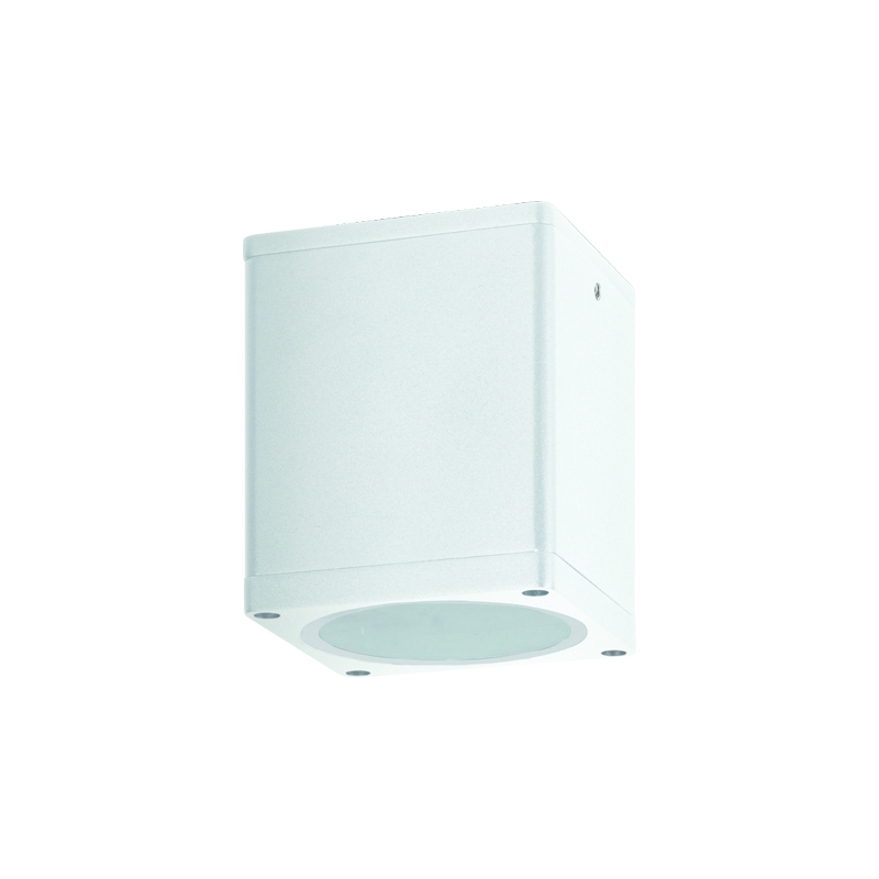^GU10 SQUARE CEILING LUMINAIRE 230V AC MATT WHITE IP65 GU10 MAX.35W LG2401GU10W ^GU10 SQUARE CEILING LUMINAIRE 230V AC MATT WHITE IP65 GU10 MAX.35W LG2401GU10W