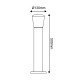 ^E27 POST LUMINAIRE 230V AC DARK GREY IP54 MAX.40W LG5951G-500 ^E27 POST LUMINAIRE 230V AC DARK GREY IP54 MAX.40W LG5951G-500