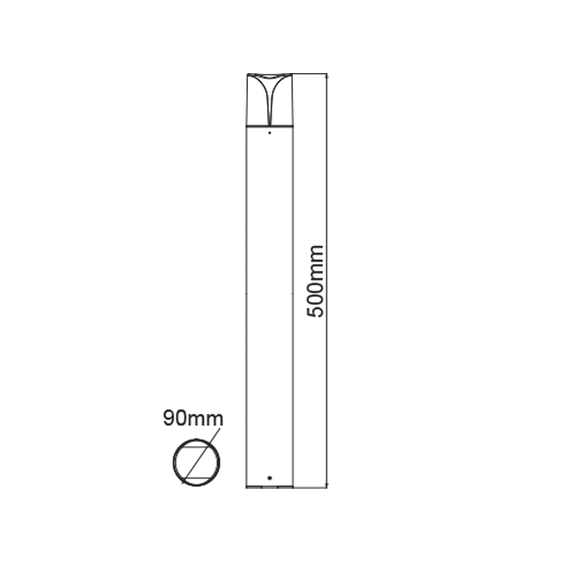 ^E27 POST LUMINAIRE 230V AC DARK GREY IP54 MAX.23W LG8302G-500 ^E27 POST LUMINAIRE 230V AC DARK GREY IP54 MAX.23W LG8302G-500
