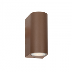 ^GU10 WALL LUMINAIRE 230V AC RUSTY IP65 MAX.2X35W LG2202GU10R ^GU10 WALL LUMINAIRE 230V AC RUSTY IP65 MAX.2X35W LG2202GU10R