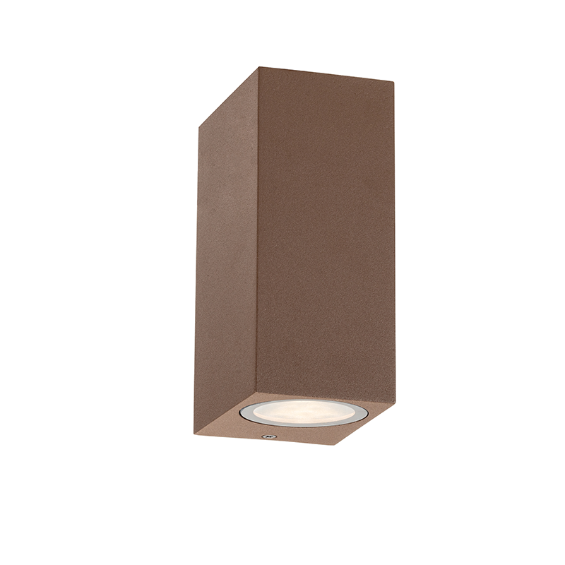 ^GU10 WALL LUMINAIRE 230V AC RUSTY IP65 MAX.2X35W LG2204GU10R ^GU10 WALL LUMINAIRE 230V AC RUSTY IP65 MAX.2X35W LG2204GU10R