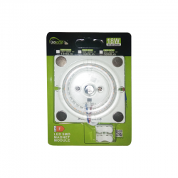 ^ LED SMD MAGNET MODULE 18W 230V AC 1550LM 160° 3000K Ra80 LM8018WW