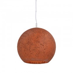 ^ NETTO PENDANT LUMINAIRE 1XE27 MAROON CLAY Φ35ΧΗ120CM V372351PRD