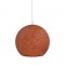 ^ NETTO PENDANT LUMINAIRE 1XE27 MAROON CLAY Φ35ΧΗ120CM V372351PRD